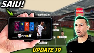 SAIU FIFA 16 MOBILE MODO OFFLINE UPDATE 19 EA SPORTS FC LITEANDROID 13 OU SUPERIOR FUNCIONANDO [upl. by Anat]