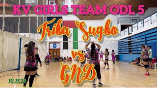 KV GIRLS TEAM ODL 5 101124 Tribu Sugbo vs GND [upl. by Rraval109]