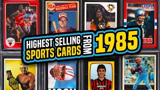 TOP 15 Sports Cards from 1985 recently sold on eBay baseball basketball football hockey cards [upl. by Elrak736]