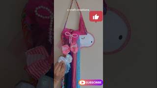 DIY hair accessories organizer diy shorts [upl. by Nodnyl541]