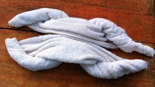 How to make a chicken with a towel [upl. by Yziar]