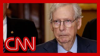 McConnell freezes in press conference and is unable to finish statement [upl. by Yro]