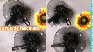 DIY kid fascinator  How to make fascinator [upl. by Aletse689]