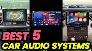 Best Car Audio Systems 2024  MustHave Sound Upgrades [upl. by Nolava]