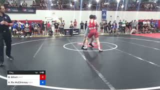 2024 U20 GrecoRoman World Team Trials Aydin Rix McElhinney vs Bradley Gillum 77 KG Rnd 2Best 23 [upl. by Ruddy]