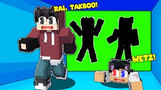 We Played Minecraft HOLE IN THE WALL tagalog [upl. by Razid280]