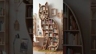 ❤️ Bibliothéque en bois a couper le souffle [upl. by Riaj]