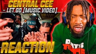 CENTRAL CEE GOT HIS HEART BROKE  Central Cee  Let Go REACTION [upl. by Dub]