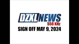 DZXLAM 558 KHz Sign OFF May 9 2024 [upl. by Massiw718]