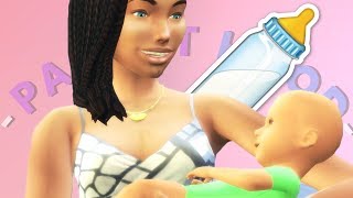 BAILEYS BABY  Lets Play The Sims 4 PARENTHOOD  Part 34 [upl. by Semajwerdna]