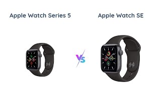 Apple Watch Series 5 vs SE Which One Should You Choose ⌚️📱 [upl. by Alliuqet]