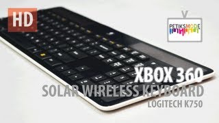 Xbox 360 solar wireless keyboard [upl. by Akemahs501]