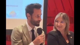 Intervento di Alessandro Palmerini alla premiazione [upl. by Fawn415]