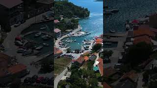 Gršćica SHORTs Korčula Croatia croatiatourism drone travel korcula ula croatia [upl. by Furie]