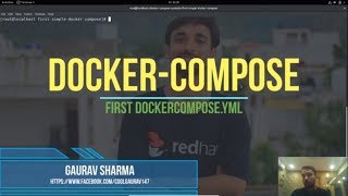 3 Docker Compose in Hindi  Create First dockercomposeyml file [upl. by Nahsed]