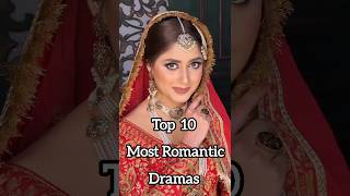 Top 10 most romantic dramas of Pakistan [upl. by Havstad]