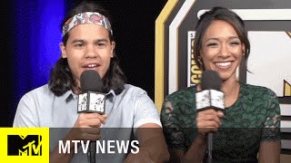 ‘The Flash’ Cast Gets You Caught Up in 30 Seconds  MTV News [upl. by Llebiram68]