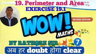 exercise 191 class 7th wow maths [upl. by Llevram]