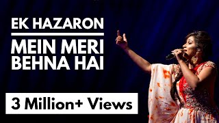 Ek Hazaron Mein Meri Behna Hai  Shreya Ghoshal  Lyrics Video Song [upl. by Richara726]