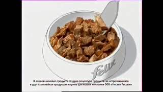 REUPLOAD Felix Purina Commercial Russia 2015 [upl. by Ribal]