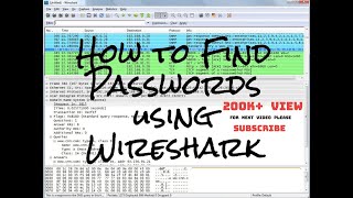 How to sniff information using Wireshark [upl. by Filler]