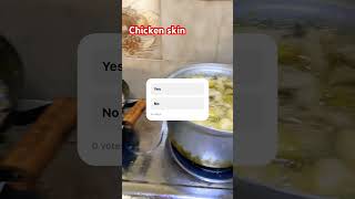 Cooking chicken skin imaritesmo food chips [upl. by Imot]