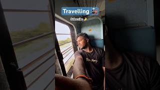 Travel single peace for me madhutrainjourneytravelvlogytshortsindiashortsindianrailways [upl. by Lehmann]