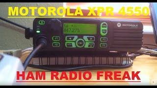 MOTOTRBO XPR 4550 Analog Audio Sample [upl. by Luciano]