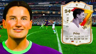 94 Golazo Icon Prinz Player Review  EA FC 24 [upl. by Yhtorod]