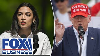 AOC says Trump will throw her in jail if elected Take him at his word [upl. by Phenice]