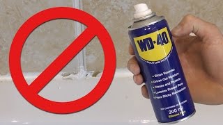 WARNING WD40 silicone remover FAIL [upl. by Leda26]