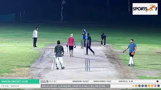 AMANGANI KNIGHT RIDERS VS KHALSA CRICKET CLUB [upl. by Saretta]