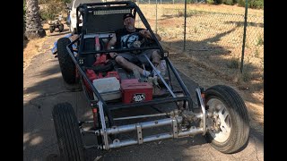 Dune Buggy Build pt1 Diagnosing a issue wit the brakes and tear down [upl. by Audi]