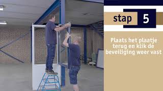 VinService instructievideo Nr 8  Valstand draaikiepraam aanpassen zomer amp winterstand [upl. by Einej]