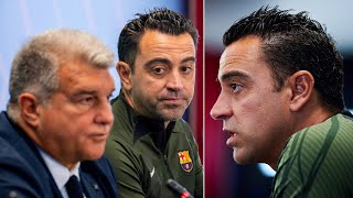 IS XAVI ABOUT TO BE SACKED BY JOAN LAPORTA [upl. by Shanley]