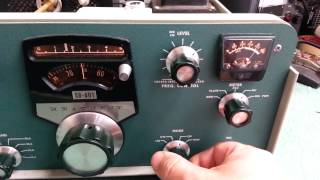 Heathkit SB401 Transmitter [upl. by Nauh489]