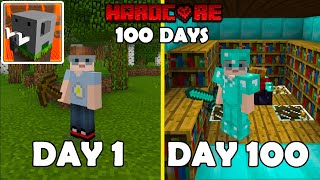 I Survived 100 Days in Craftsman Building Craft 2022 [upl. by Kearney]