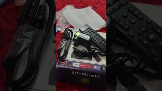 LRIPL Android OTT 4k DD free dish set top box unboxing 4k [upl. by Azeret78]