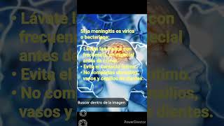 Meningitis virica y bacteriana salud meningitis infecciones cerebro bactéria zeroviruss [upl. by Wyne57]