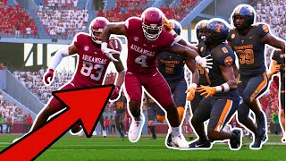 The Razorbacks are an Unstoppable FORCE  College Football 25 Dynasty [upl. by Trilbee359]