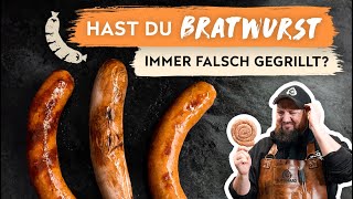 Bratwurst Richtig Braten  BBQ Madness [upl. by Jamieson]