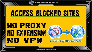 How To Access Blocked Torrent Sites Without Any Proxy and VPN [upl. by Aubrey]