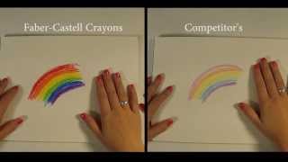 Beeswax Crayons vs Other Crayons [upl. by Skantze]