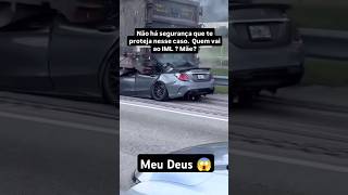 EXCESSO DE CONFIANÇA😱supercarrosraceporschememespolicemercedesamghumorferraricarrosbaixos [upl. by Eclud]