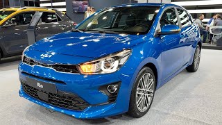 KIA RIO 2023  FIRST LOOK amp visual REVIEW exterior interior PRICE MHEV [upl. by Dnartreb]