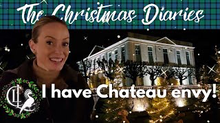 A JEWEL of a FRENCH CHATEAU decorated for CHRISTMAS 🎄 Advent 2022 [upl. by Lesslie]