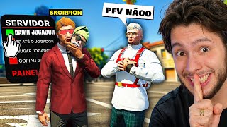 FINGI SER ADM pra TROLAR no GTA RP [upl. by Eads]