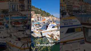 FISHING BOATS FISHING VILLAGES OF GREECE Mani Peninsula Greek Travel Tips fishing boat tiktok yt [upl. by Tnomal]