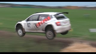 ADAC Havelland Rallye 2024  MISTAKES JUMPS  Action [upl. by Ahgem]