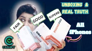 Cashify All 2nd Hand iPhones Unboxing amp Quality TEST🔥 [upl. by Pirbhai]